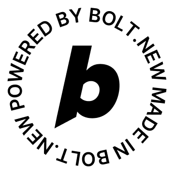 Powered by bolt.new